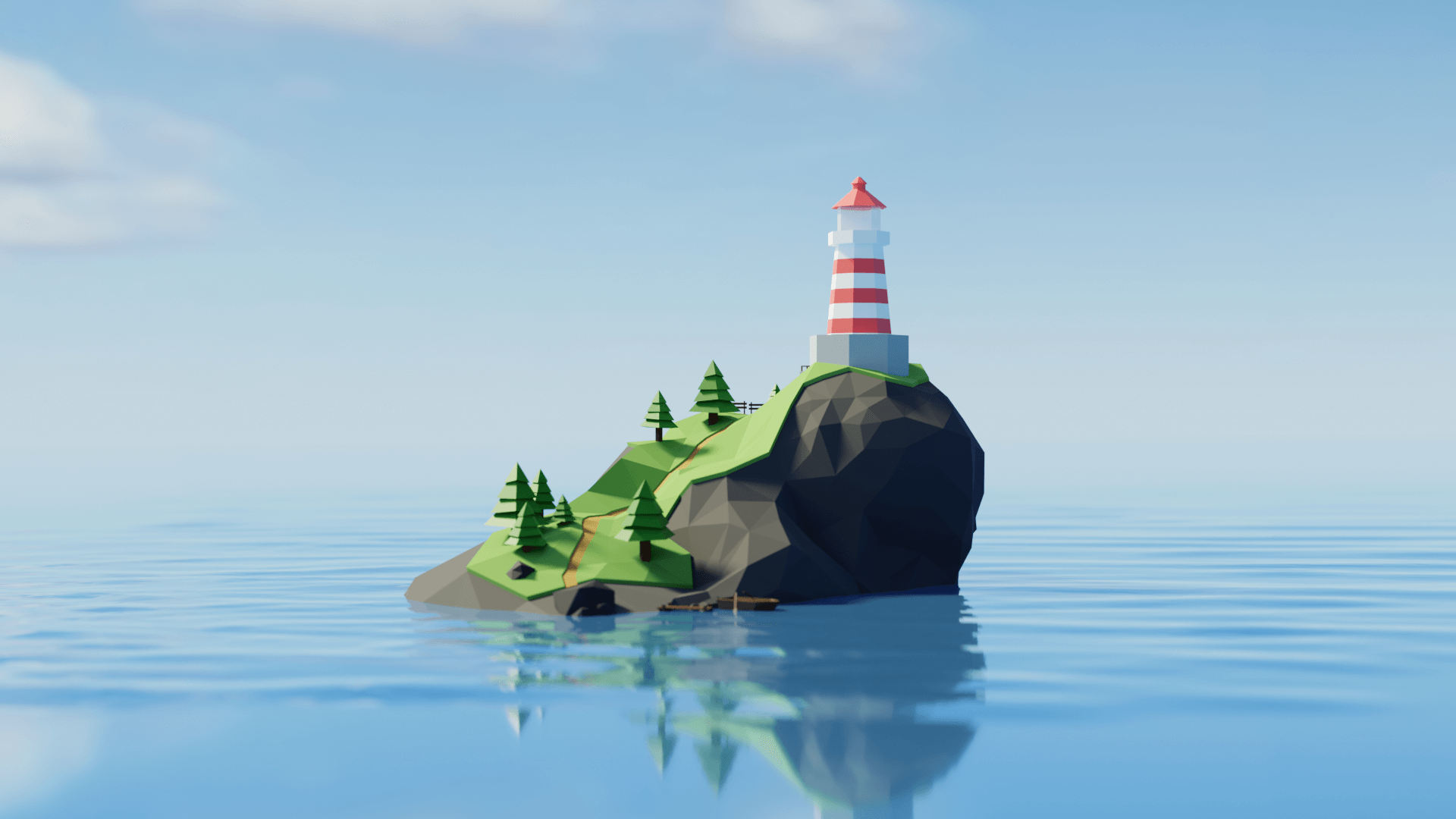 App mayak. Маяк лоуполи. 3d Low Poly Маяк. Low Poly Маяк в Blender. Маяк Low Lighthouse.